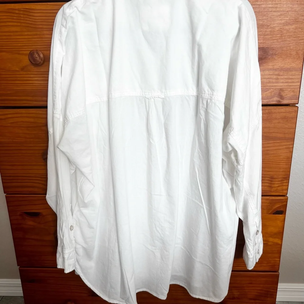 AE Oversized Button-Up Shirt XS - Picture 3 of 7